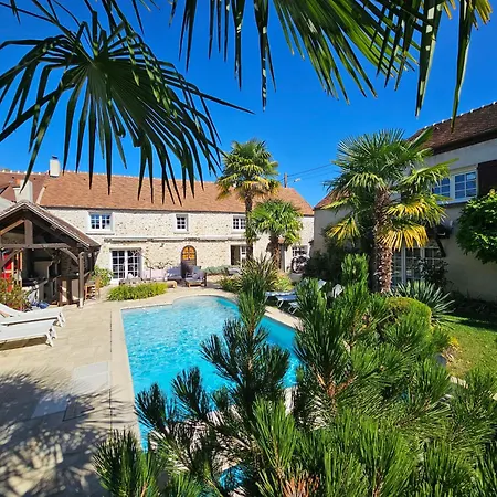 Familiale La Du Champ De L'eau Avec Sauna Jacuzzi Proche De Et Paris 别墅 *