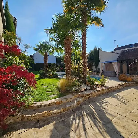 Familiale La Du Champ De L'eau Avec Sauna Jacuzzi Proche De Et Paris 别墅 *